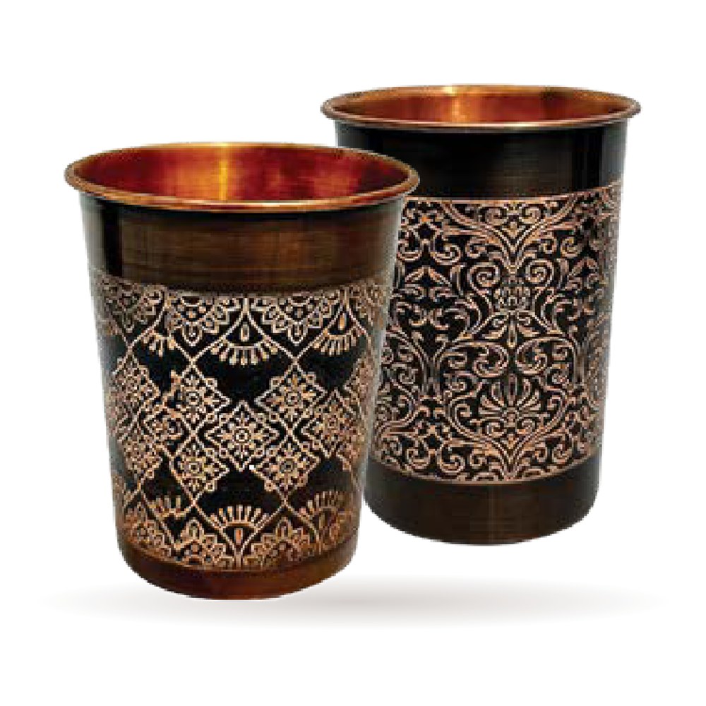 Antique Straight Glass — Antique Copper