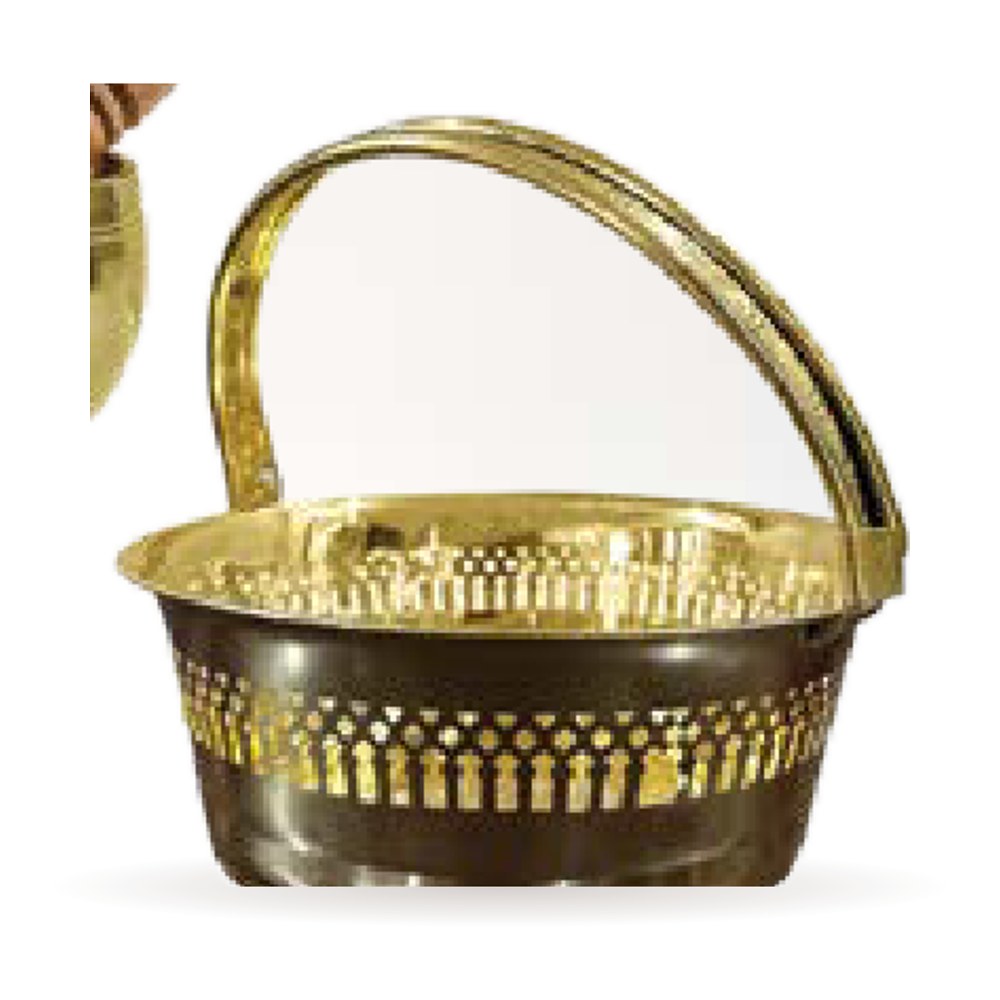 Brass Fruit Basket — Brass
