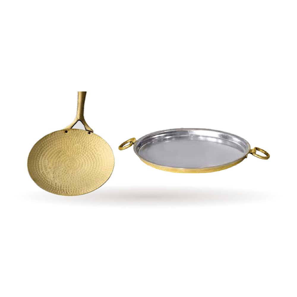 Brass Roti & Dosa Tawa — Brass