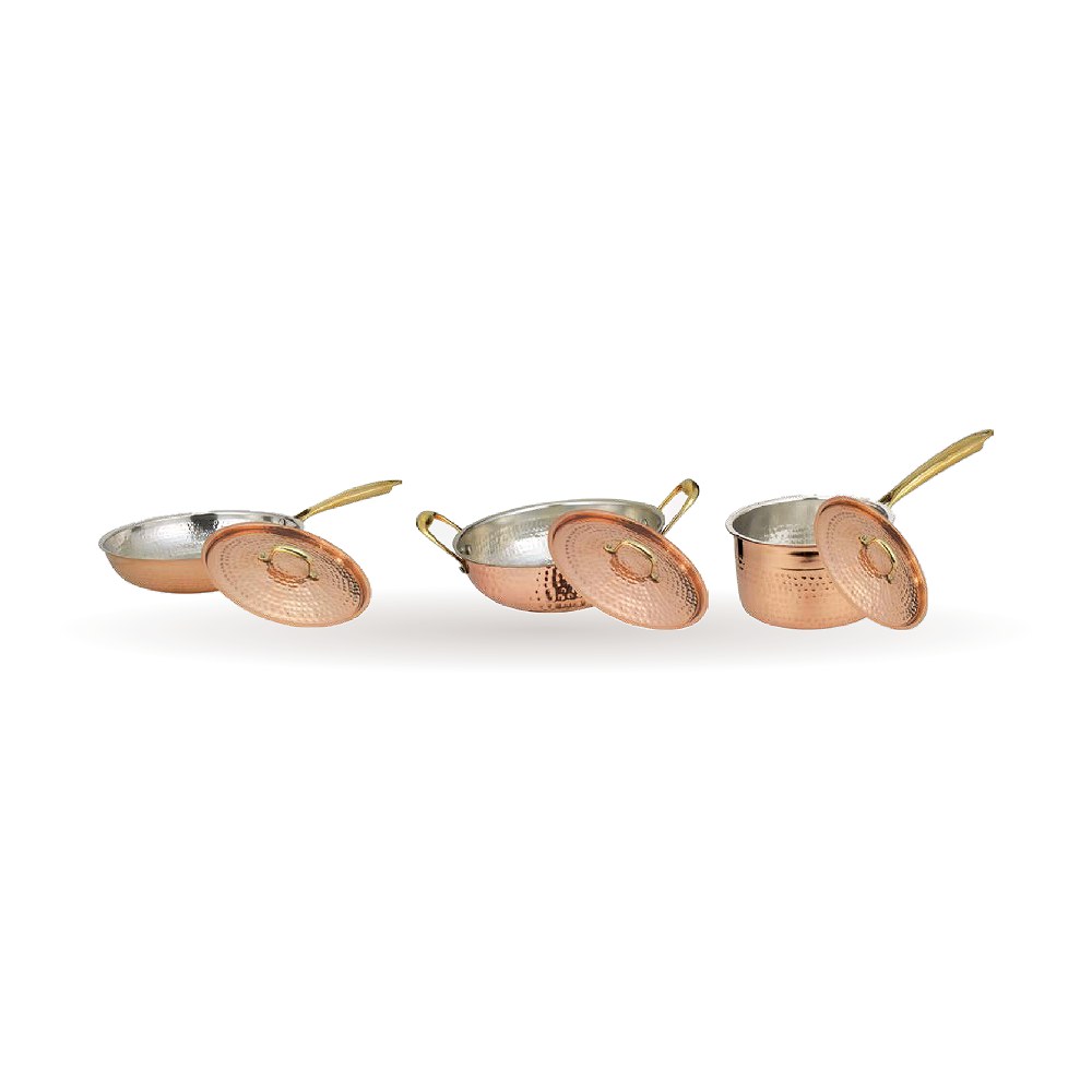 Copper Kalai Cookware — Copper with Kalai