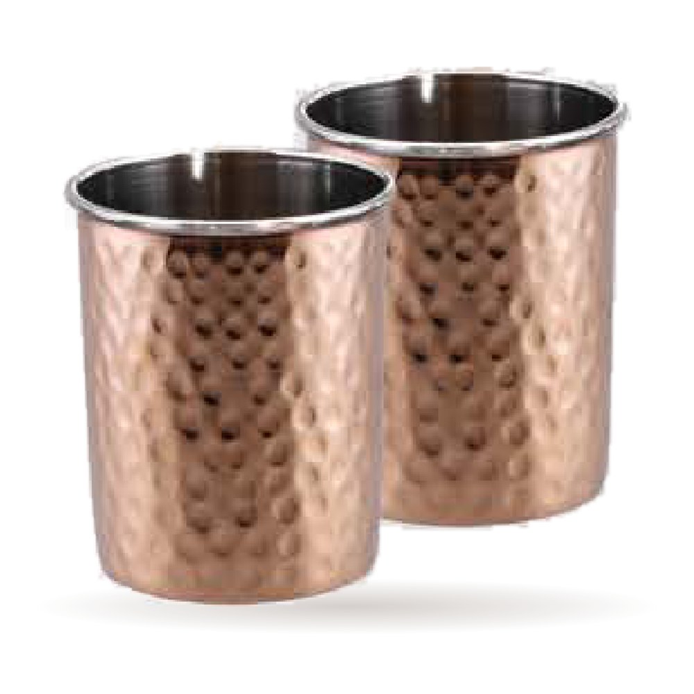 Copper-Steel Thali Glass — Copper–Steel