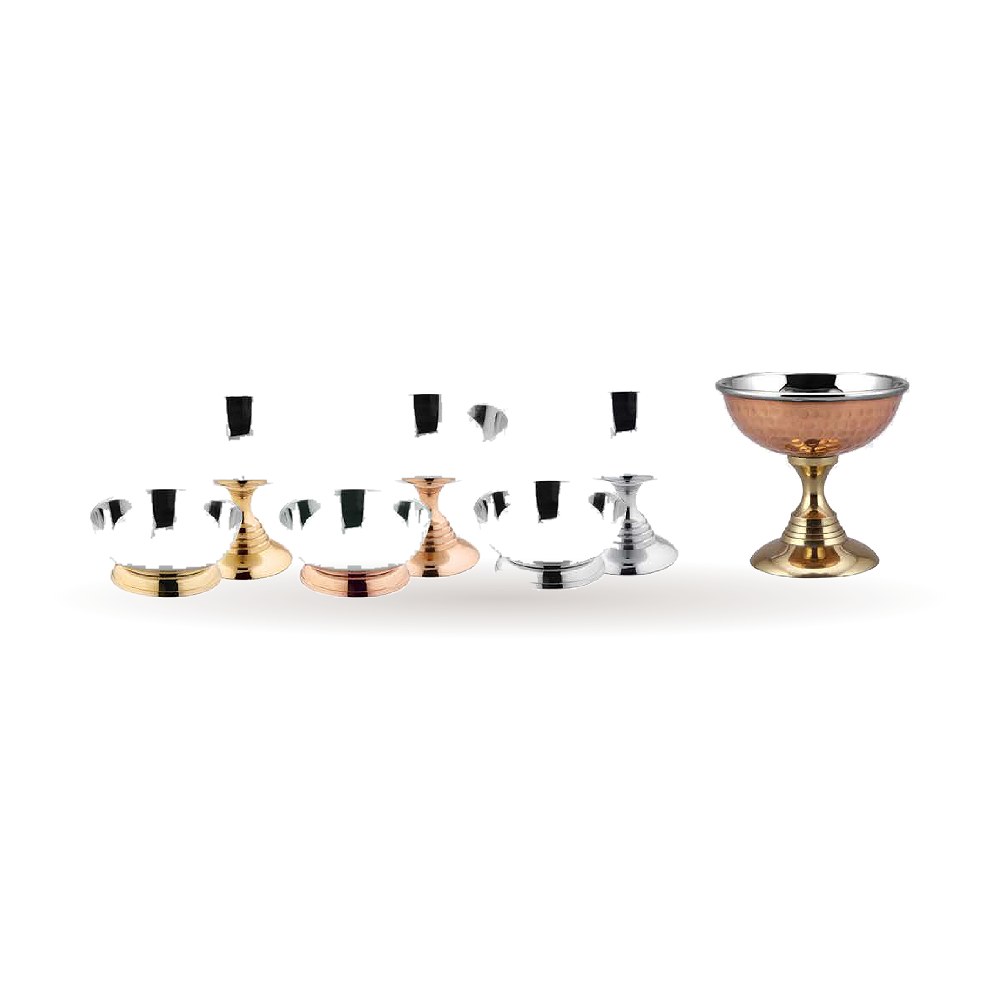 Ice Cream Cups — Steel / Brass / Copper