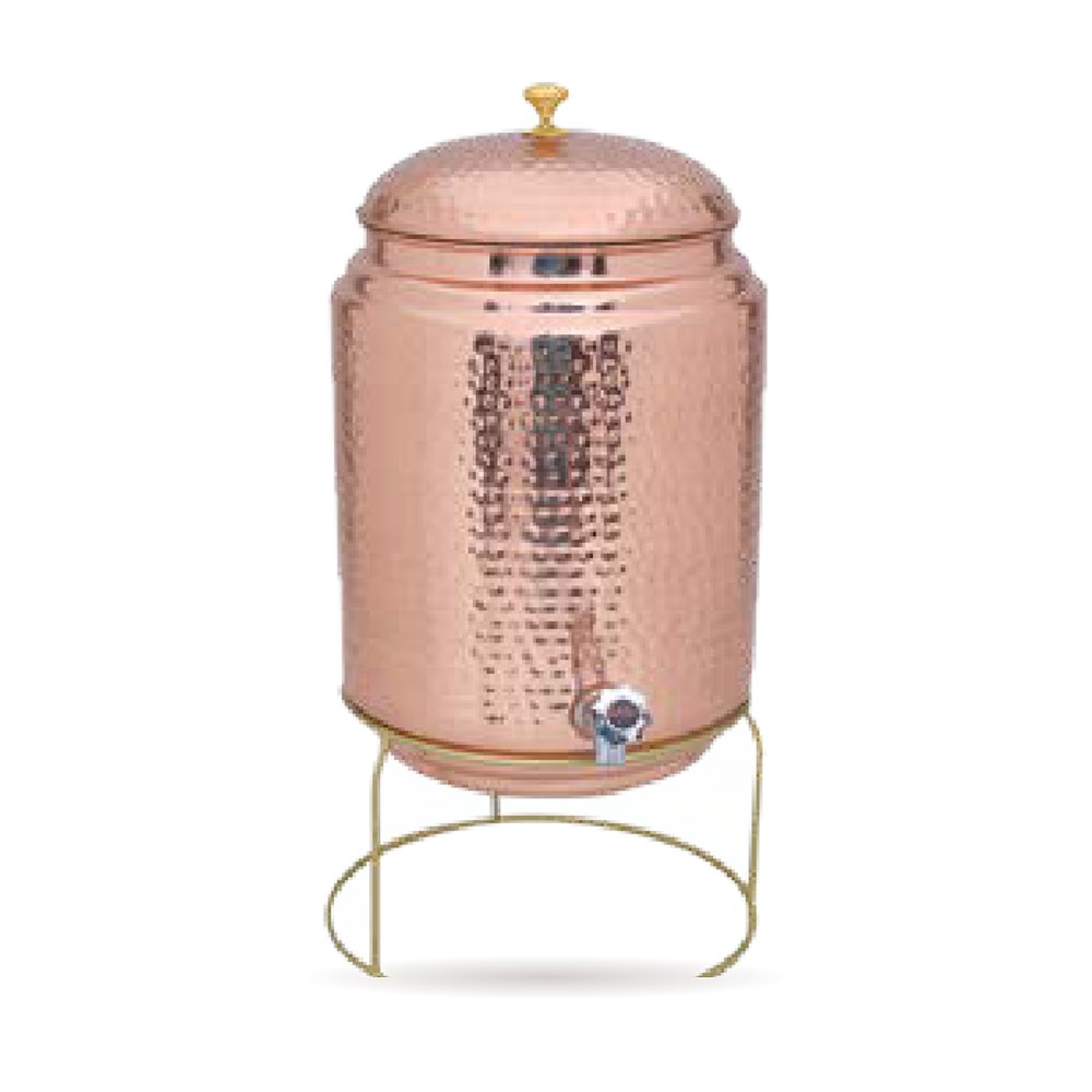 Jointless Tanki with Stand — Pure Copper