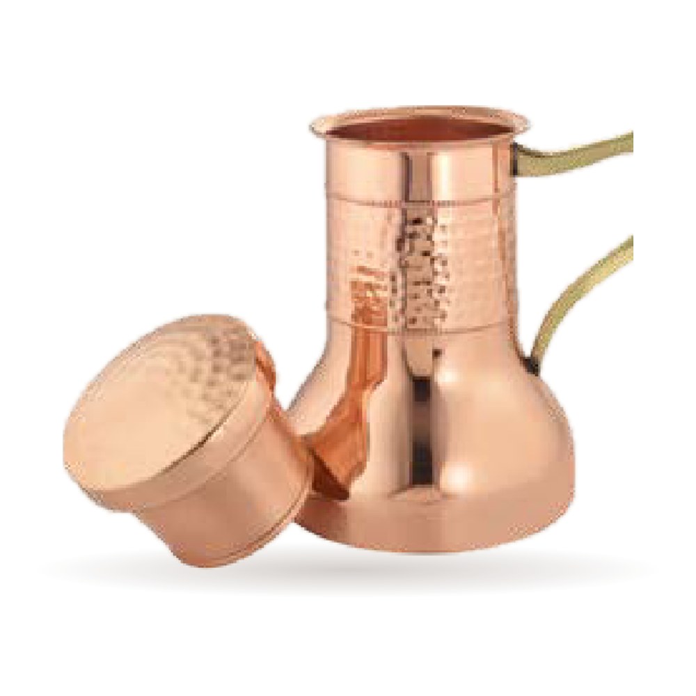 Lily Jar with Handle — Pure Copper