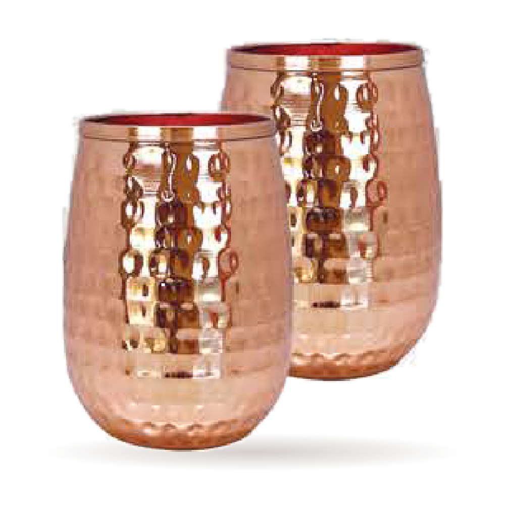 Dholak Glass — Pure Copper