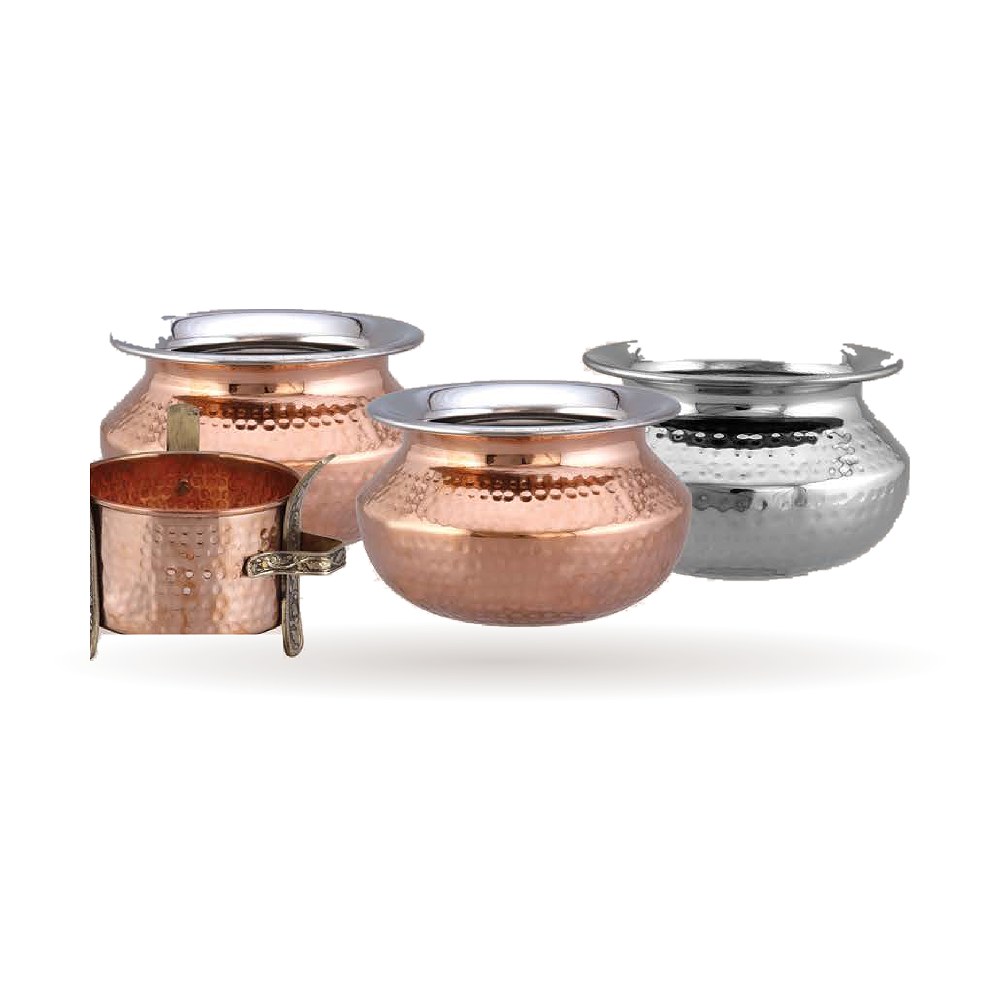 Punjabi Handi & Sagri — Steel–Copper