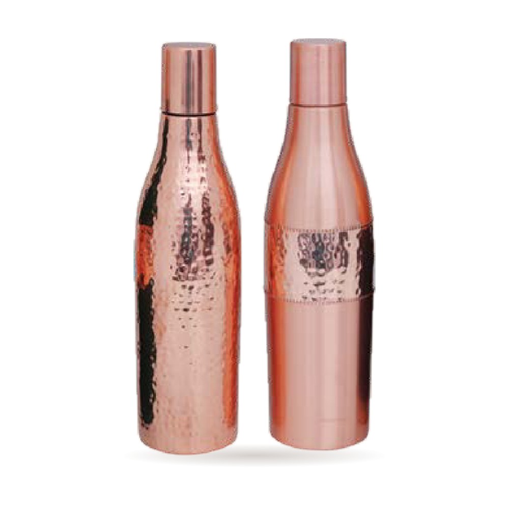 Sapphire Bottle — Pure Copper