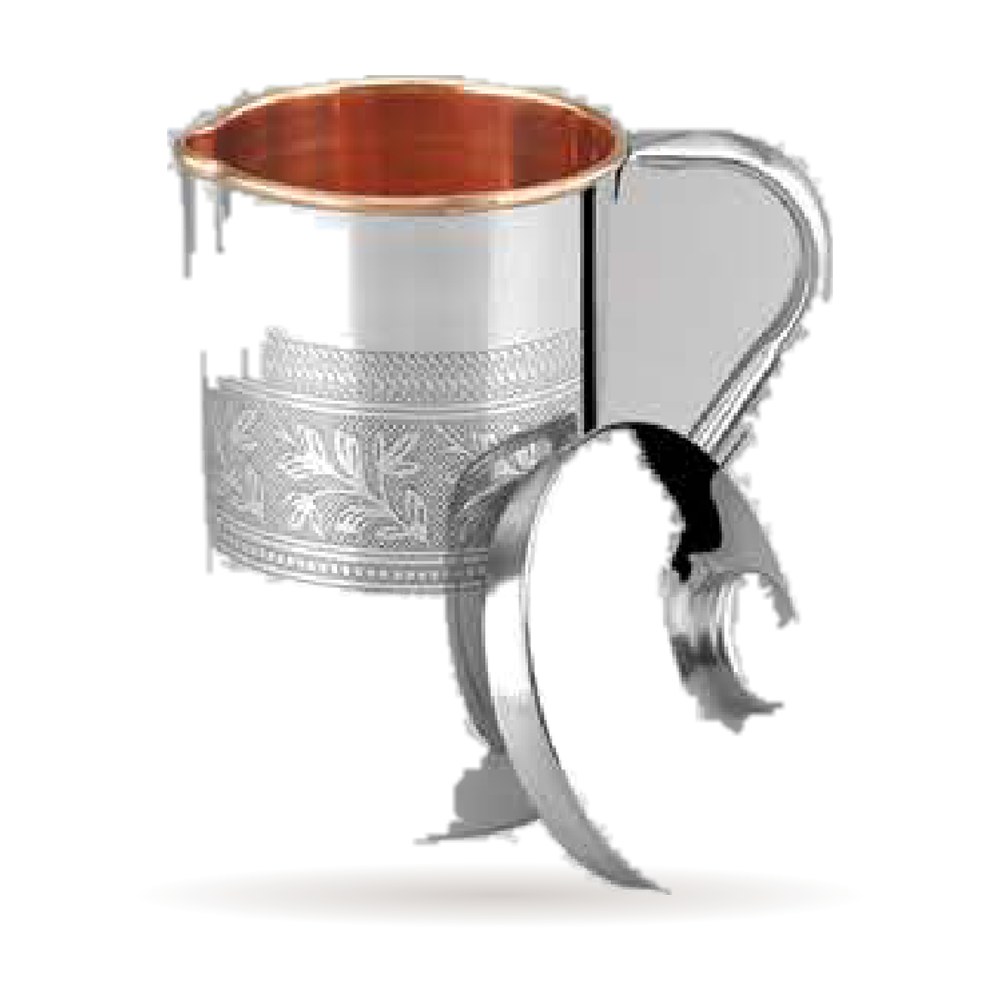 Steel-Copper Embossed Jug — Steel–Copper