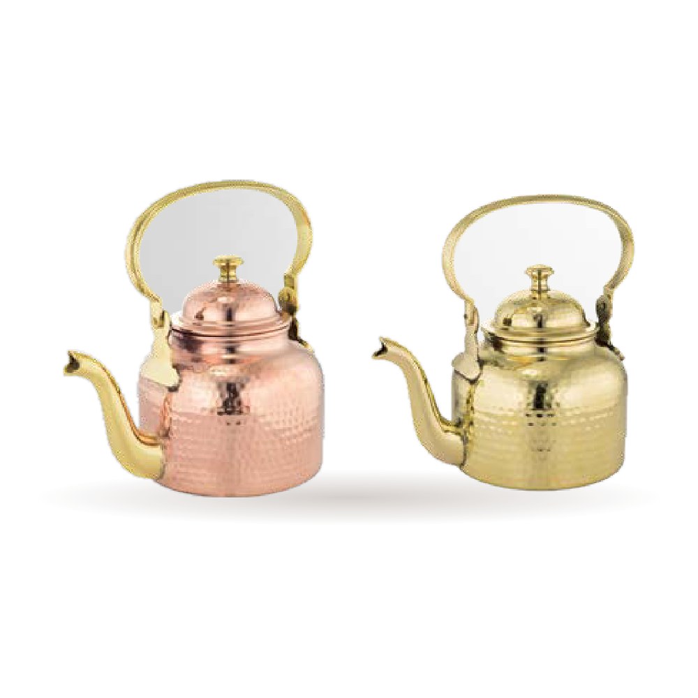 Hammered Tea Kettle — Copper / Brass